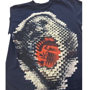 Roger Waters The Wall Live Tour 2012 Graphic T Shirt Mens Size Large Blue